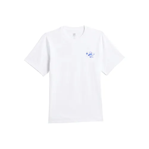 Adidas Originals Unite3 Stripes T-Shirt Унисекс Белый