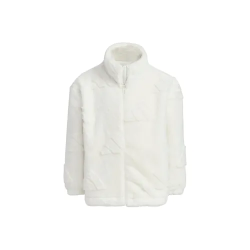 Adidas Куртки Пальто Sportswear Collection Express FW24 Нефритовый Белый Дети Возраст 3-7 Лет