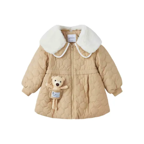 Royal Childlike Хлопковый пуховик Кофе для детей 3-7 лет