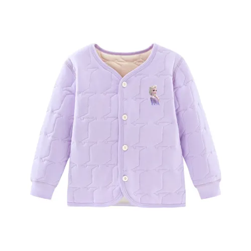 Disney Хлопковый пуховик Фиолетовый для детей 3-7 лет