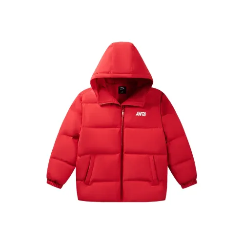 Antakids Пуховик Классический Красный Подростки