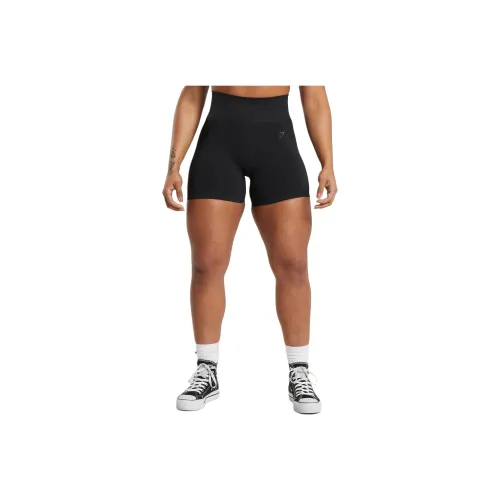 GYMSHARK Спортивные шорты Женские Черные