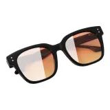 EE8019 Черная оправа, оранжевые линзы