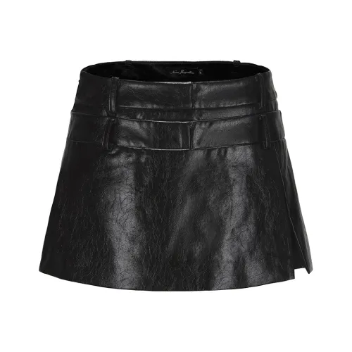 NANA JACQUELINE Повседневные короткие юбки Женские Черный