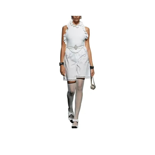 CHANEL 23 Spring Summer Ван-Пис Купальник Женская Белая