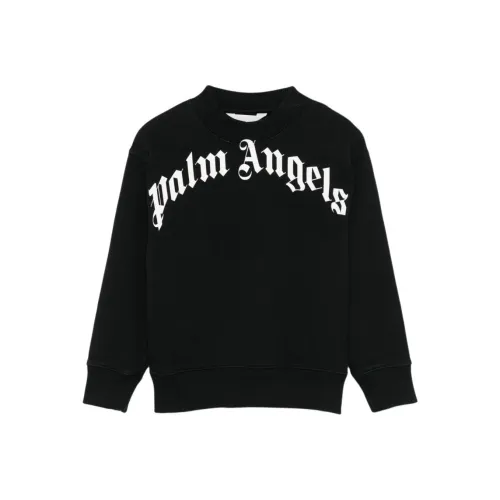 PALM ANGELS Черный Kids Свитшоты