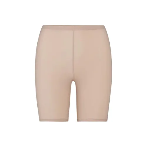 SKIMS Fits Everybody Велосипед Короткие Повседневные Шорты Женские Слюдяной Умбра