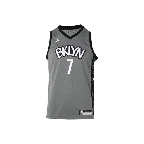 Nike Детская баскетбольная футболка Серого цвета для малышей