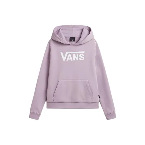 Vans Женский Flying V Пуловер Толстовка Сиреневый Подростки