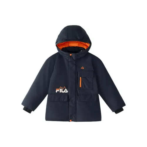 FILA KIDS Пуховик Dome Бесконечно-синий для детей 3-7 лет