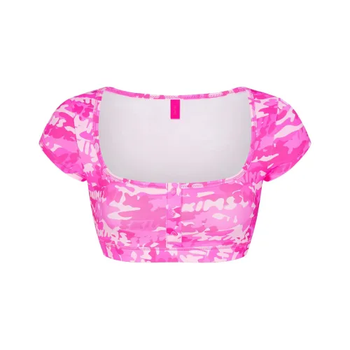 Skims Розовый Skims CAMO/Розовый Камуфляж Женские Бикини