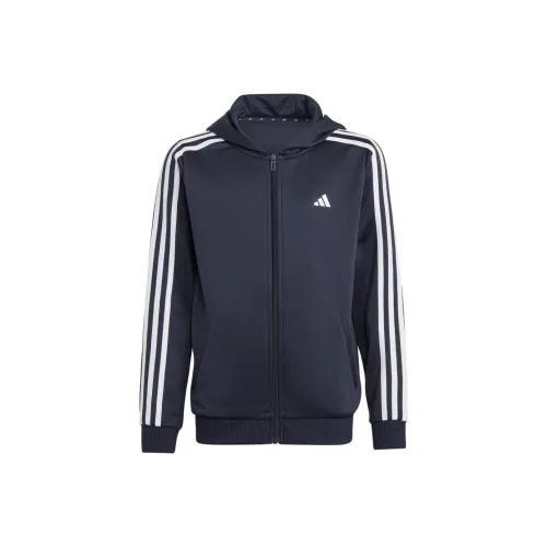 Adidas Легендарный чернильно-синий/Белый Kids Куртки