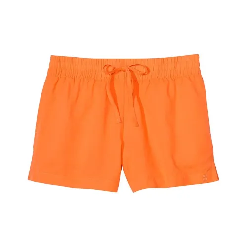 Victoria's Secret Розовый COVER UP Шорты Плавки Женские Апельсин