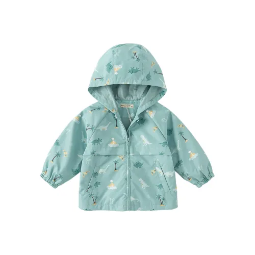 DAVE BELLA Куртка Динозавр с принтом Медвежонок с принтом Детская
