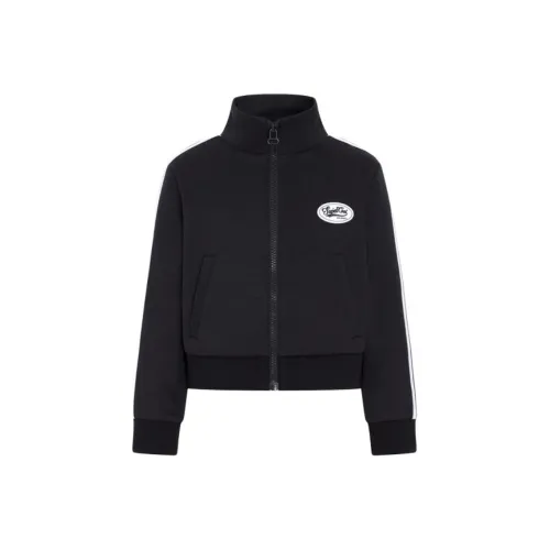 Little MO CO. Куртки и пальто черные детские