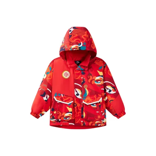 Antakids Куртки Пальто Темно-красный Полный принт Дети 3-7 лет