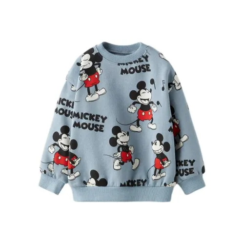 ZARA Толстовка Детский Синий Серый