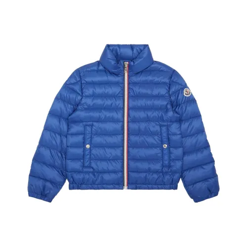 Moncler Куртки и Пальто Синие Детские