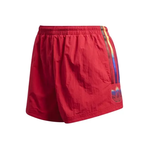 Adidas Originals Спортивные шорты Женские Red