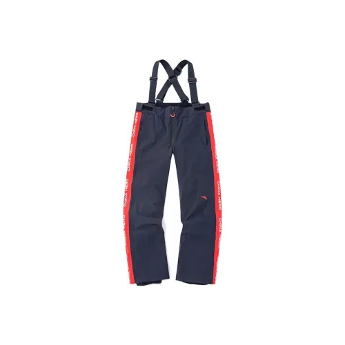 Anta ZONGXUNXILIE Синие Женские Лыжные Брюки