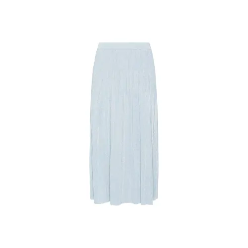 Zimmermann SS24 Повседневный Длинный Юбка Женские Морской синий