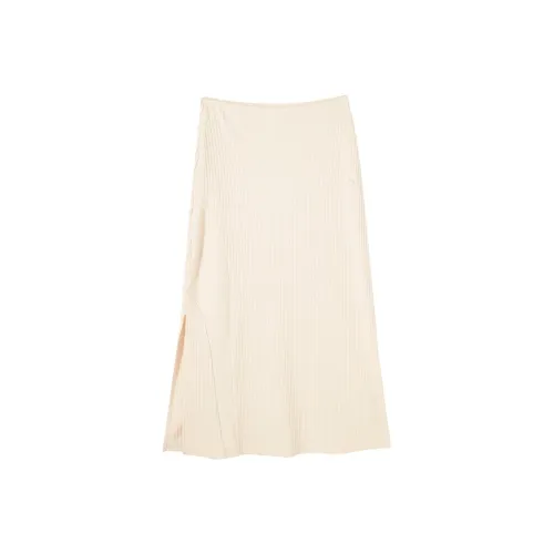 PUMA OWN THE SPOTLIGHT Повседневный Длинный Юбка Женские Снег