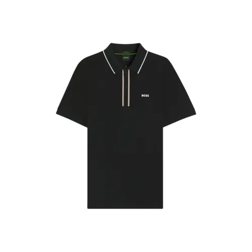 Hugo Boss Поло Мужское Черное