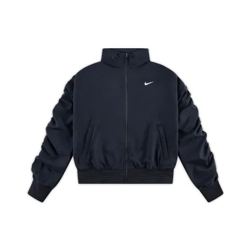 Nike Куртка Dri Fit Черный Белый