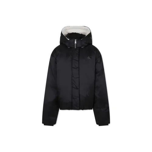 Calvin Klein Черный Kids Утеплённые куртки