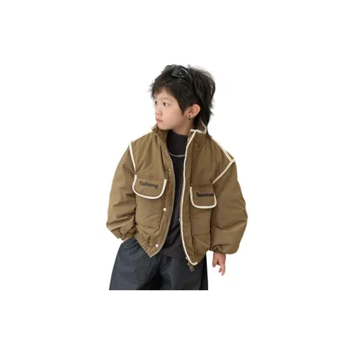 MY LITTLE PONY Хлопковый пуховик Земляной желтый для детей 3-7 лет