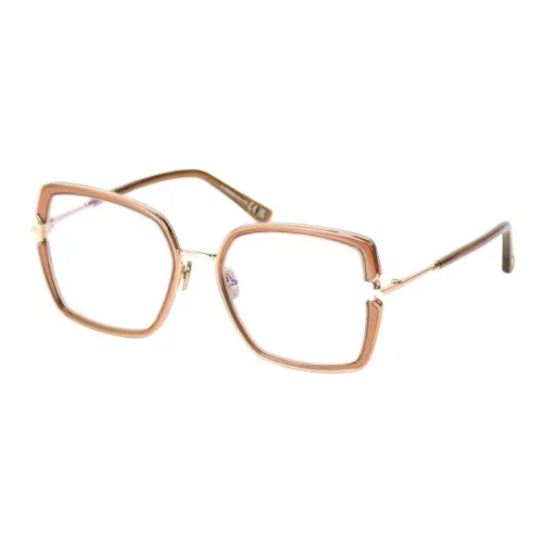 TF Пластиковая оправа Бабочка Оправы для очков Унисекс Коричневый