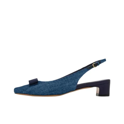 Ferragamo Высокие каблуки Синие Женские