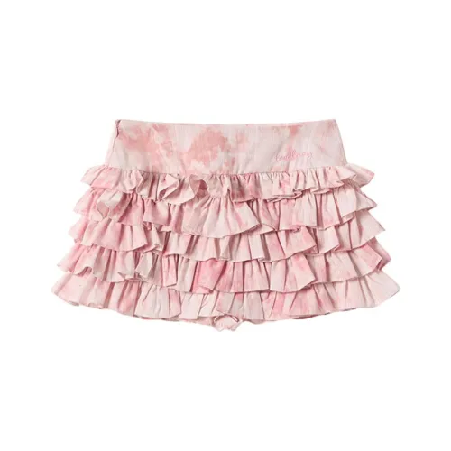 TOOOLAZY Повседневные короткие юбки женские розовые