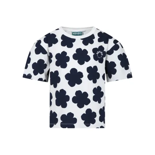 KENZO Белая Детская Рубашка