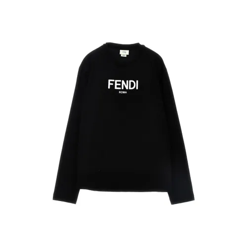 FENDI Черные Kids T-рубашки
