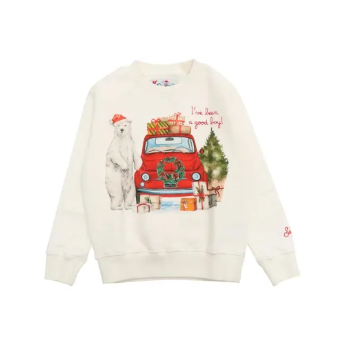 MC2 Saint Barth Белый Kids Свитшоты
