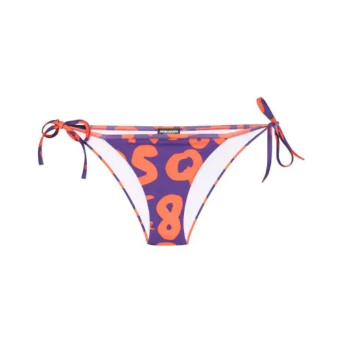 DSQUARED 2 Бикини Женские Оранжевые