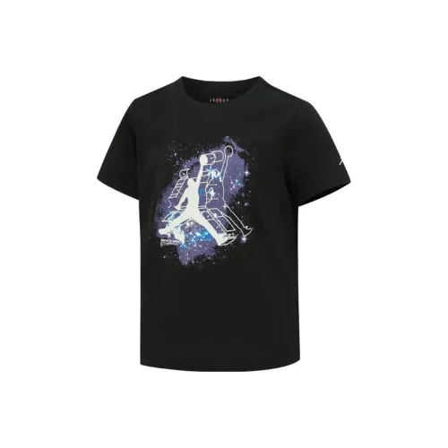 Джордан T Рубашка SS25 Черный Дети Возраст 3-7 лет