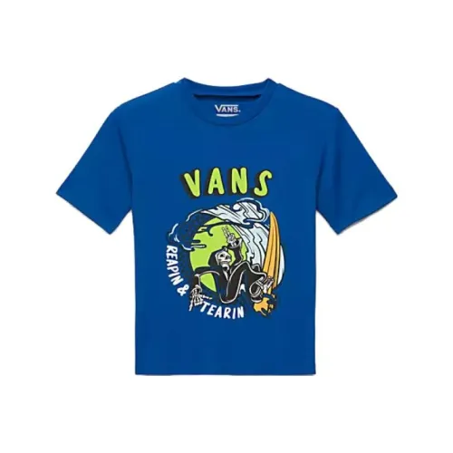 VANS Солнце Синий Kids Т-рубашки