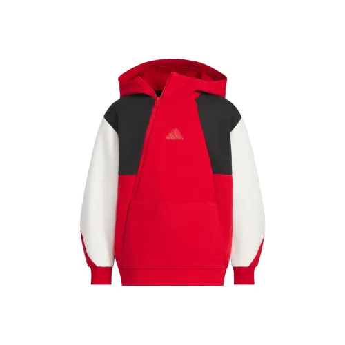 Adidas Толстовка Энергия Красный Черный Розово-белый для детей 3-7 лет