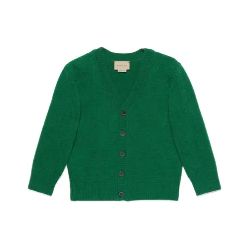 GUCCI Зеленый Kids Свитеры