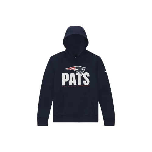 Nike NFL New England Patriots Толстовка Детская Морской Синий