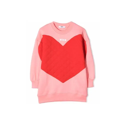 MSGM Розовые Платья для Детей