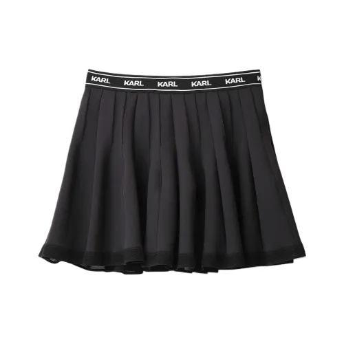 KARL LAGERFELD Повседневные короткие юбки Женские Черный