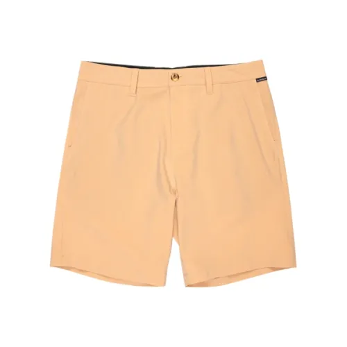 Quiksilver Желтые Мужские Пляжные Шорты