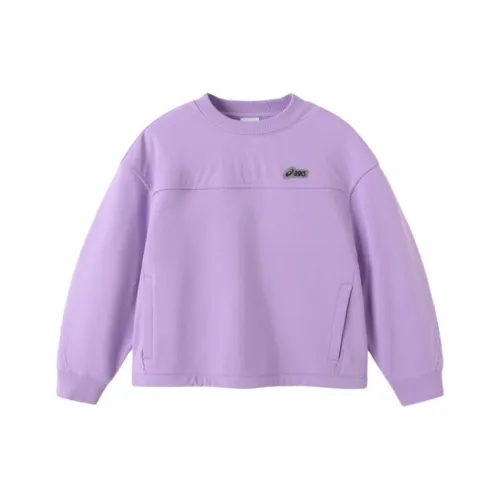 ASICS 2024 New Spring Фиолетовый KIDS Свитшоты