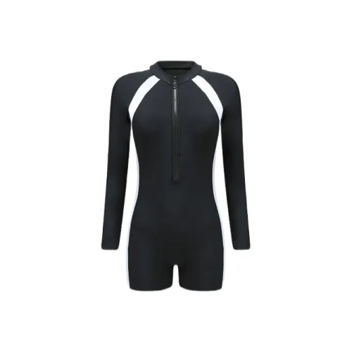 Bird of Aussie Ван-Пис Купальник Женский Черный