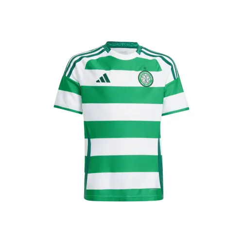 Adidas T-рубашка SS24 Celtic FC 24 25 Дом Джерси Зеленый Детский