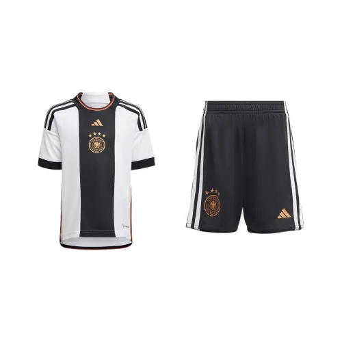 adidas Clothing Комплекты Белый+Черный Kids Повседневная Спортивная Одежда