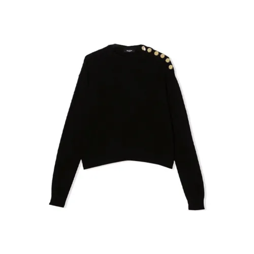 BALMAIN Свитер SS22 Черный Детский